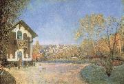 Alfred Sisley Louveciennes oil painting on canvas